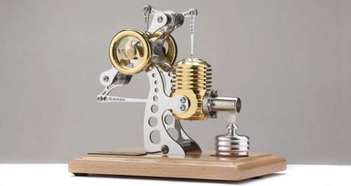 Böhm Stirling Technik Heißluft/Stirling Modell Wissenschaftliches Spielzeug HB13 Natur Fertigmodell